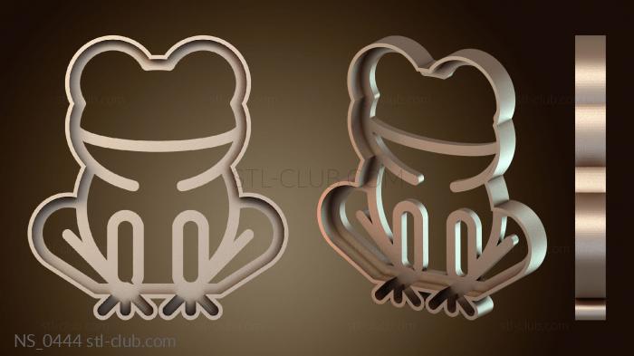 Нестандарт Формочки для печенья в виде животных Мега Лягушка