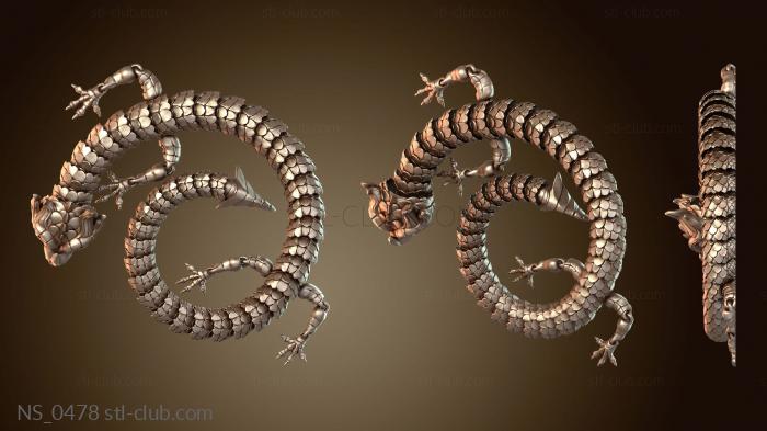 Нестандарт Art Flex шарнирный детский дракончик с подставкой