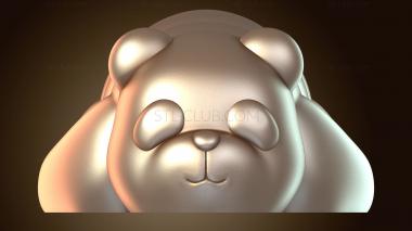 3D мадэль Шарнирный детеныш панды (STL)