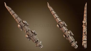 3D model Articulated Falkor Straight Valiant (STL)