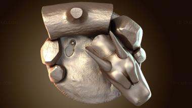 3D model Ash God Thunder Daring (STL)