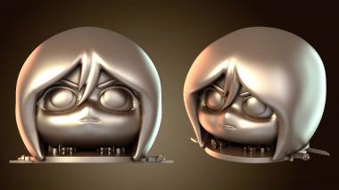 3D модель Атака титанов Микаса (STL)