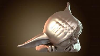 3D модель Малыш Грогу (STL)