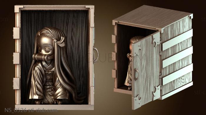 Нестандарт Baby Nezuko Blue Spray Lively