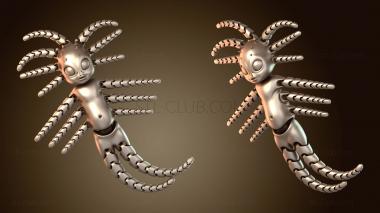 3D модель Детеныш кальмара Инопланетный Дерзкий (STL)