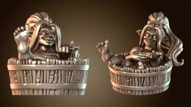 3D model Bae Victis Goblin Bath (STL)
