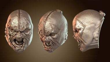 3D модель Бэйн против Бэтмена BN (STL)