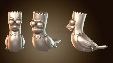 3D model Bart Raven (STL)