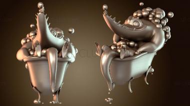 3D model Bath Time (STL)