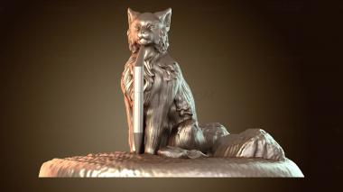 3D модель Beast Cat Casual (STL)