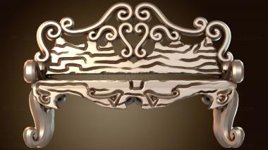 3D модель Скамейка-теплица (STL)