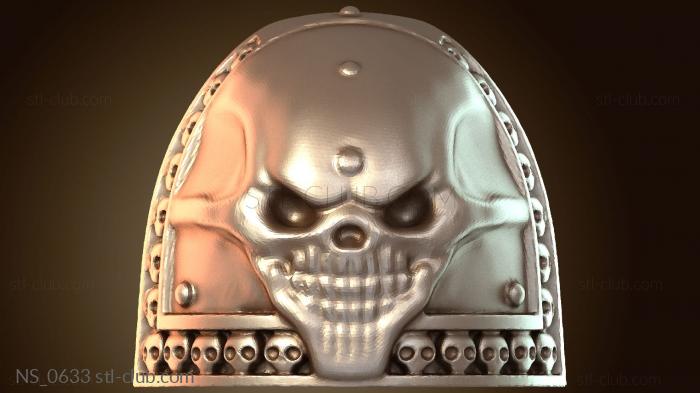 Нестандарт Наплечник Черного Тамплиера-Кастеляна