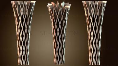 3D мадэль Цветущий топ-каркас (STL)