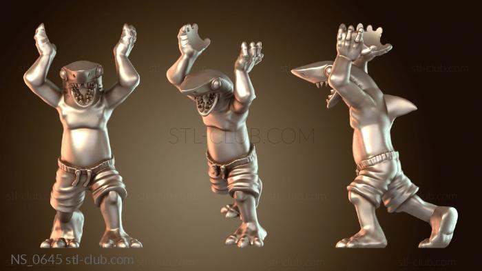 Нестандарт Синяя Акула Мальчик Z