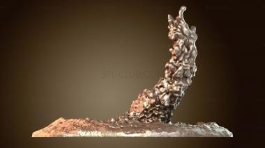 3D model Boiling Geyser Water (STL)
