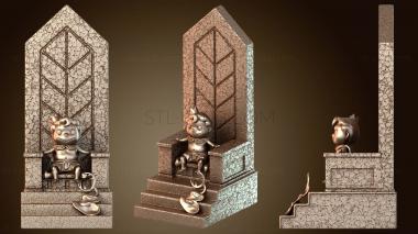 3D model Bojji Throne (STL)