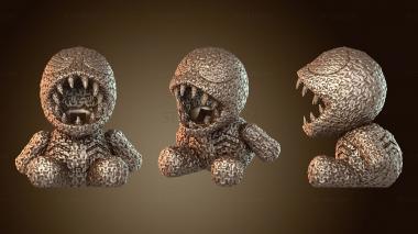 3D модель Кукла-крючок Бомб Омб и Веном (STL)