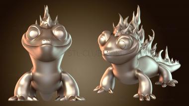 3D модель Бруни Флейм (STL)