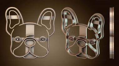 3D модель Французский бульдог (STL)