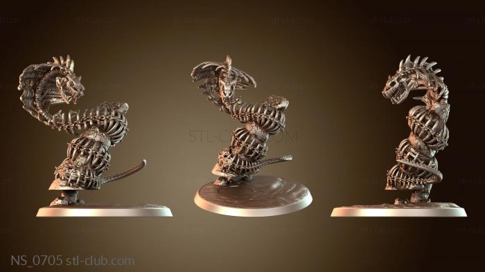 Нестандарт Захороненная могила со скелетом змеи