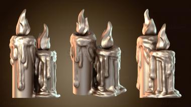 3D модель Храмовая зона Свечей P (STL)