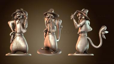 3D модель Мультяшный кот (STL)