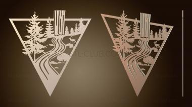 3D модель Каскада Деко Каскад (STL)