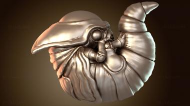 3D модель Клеточная личинка (STL)