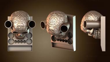 3D модель Подставка для вейпа «Кельтский череп» (STL)