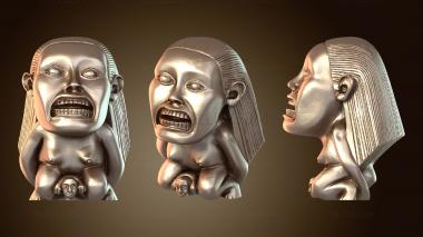 3D модель Чачапоянский идол плодородия (STL)