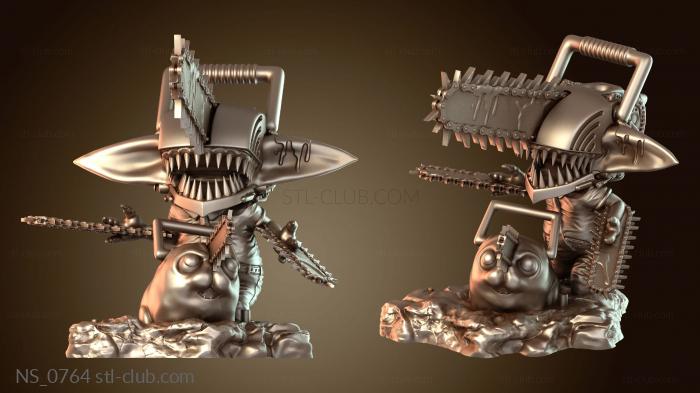 Нестандарт Человек-бензопила Грогу