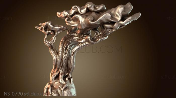 Нестандарт Китайское годовое дерево-диорама