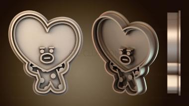 3D мадэль Формочки для печенья Тата (STL)