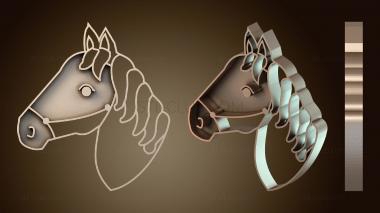 3D мадэль Марка Кортане Маркадор Кабальо (STL)