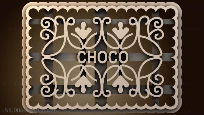 Нестандарт Covidgato шоколадные кортанте галлетита шоколад