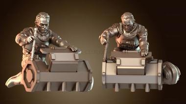 3D мадэль Пилот разбившегося истребителя Star Fighter (STL)