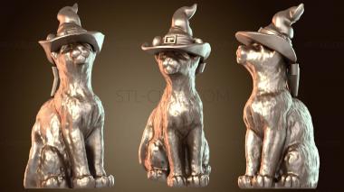 3D модель Существа Кошка Ведьма Доблестная (STL)