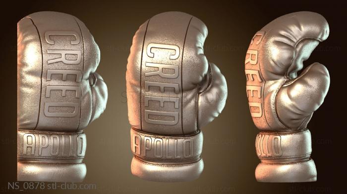 Нестандарт Перчатки Creed, укладывающиеся сбоку