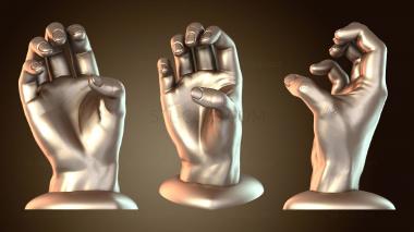 3D мадэль Раздавленные валентинки в форме сердца и яркие (STL)