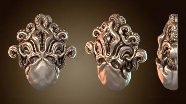 3D model Cthulhu Wall Decoration (STL)