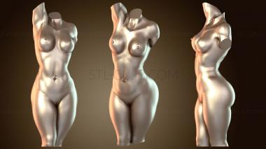 3D модель Фигуристая девушка (STL)