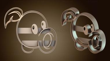 3D модель Каттеры пишу (STL)