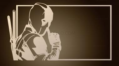 3D model Deadpool Hush (STL)