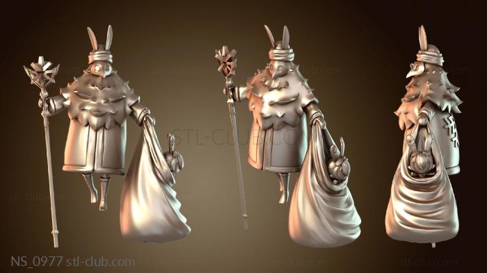 Нестандарт Дед Мороз из Бездны Genshin Impact