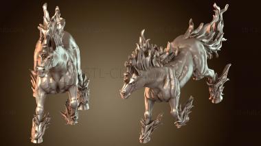 3D мадэль Демонический Кошмарный Конь (STL)