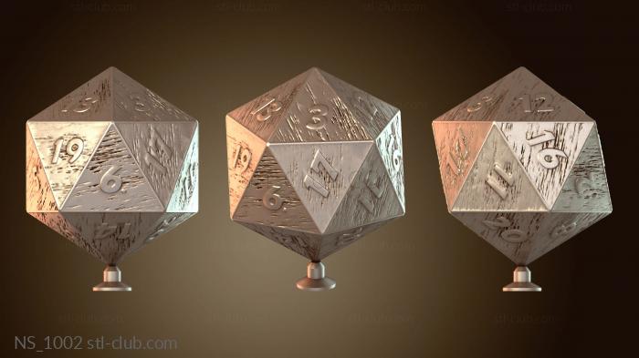 Нестандарт Игральные кости (слоновая кость)