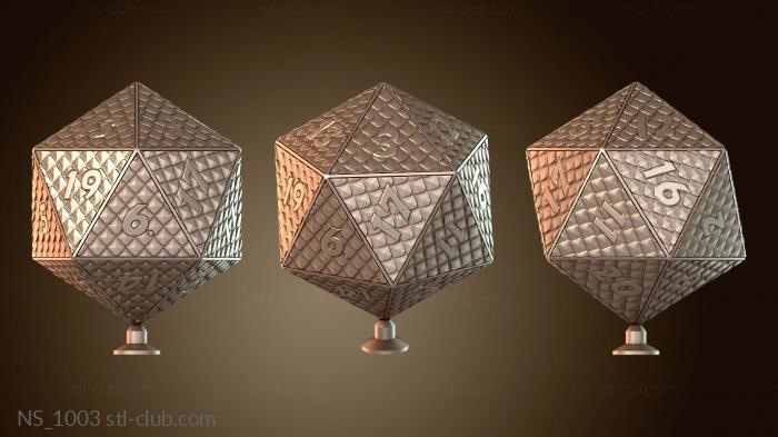 Нестандарт Игральные кости (мраморные)