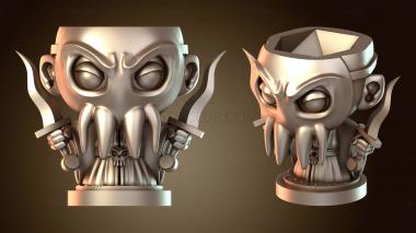 3D модель Игра в кости со смертью (STL)