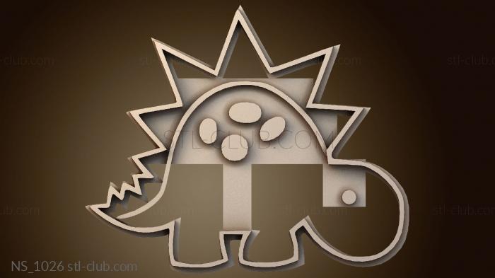 Нестандарт Игрушка Динозавр