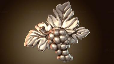 3D model Dranken Dwarf Grapes Set (STL)